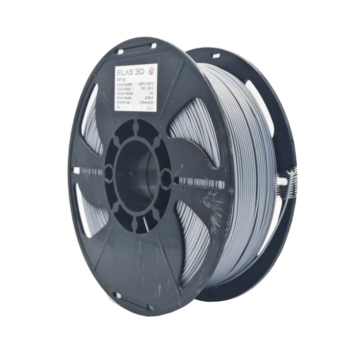 Elas 1.75mm Gri PET-G Filament 1Kg