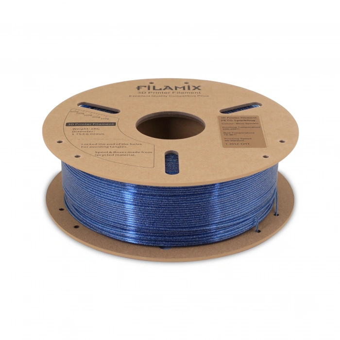 Filamix Hyper PETG Simli Mavi Filament