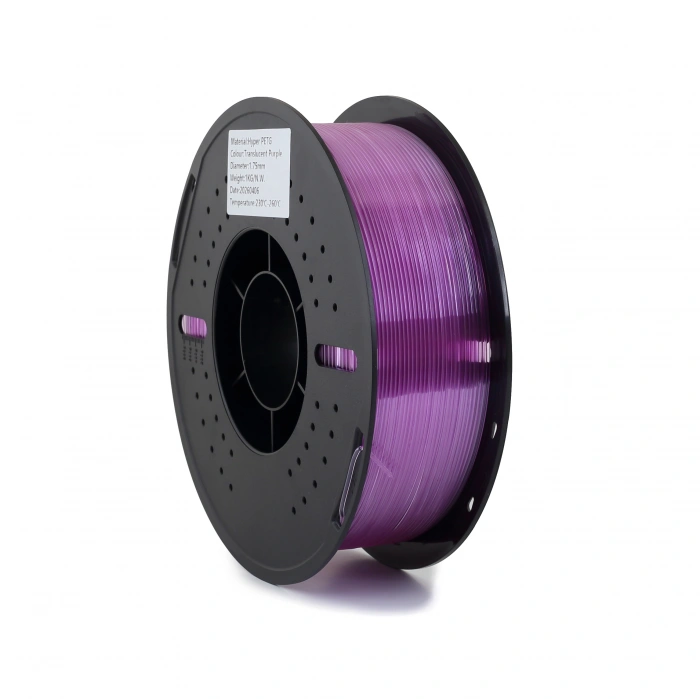 Filamix Hyper PETG Yarı Saydam Mor Filament 1kg 1.75mm
