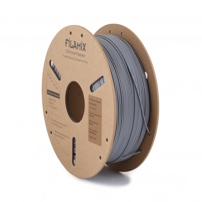 Filamix Mat Pla Gri Filament