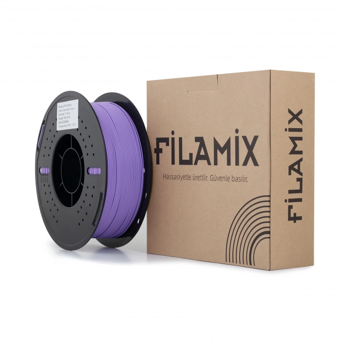 Filamix Mat PLA Lavanta Moru Filament 1kg 1.75mm