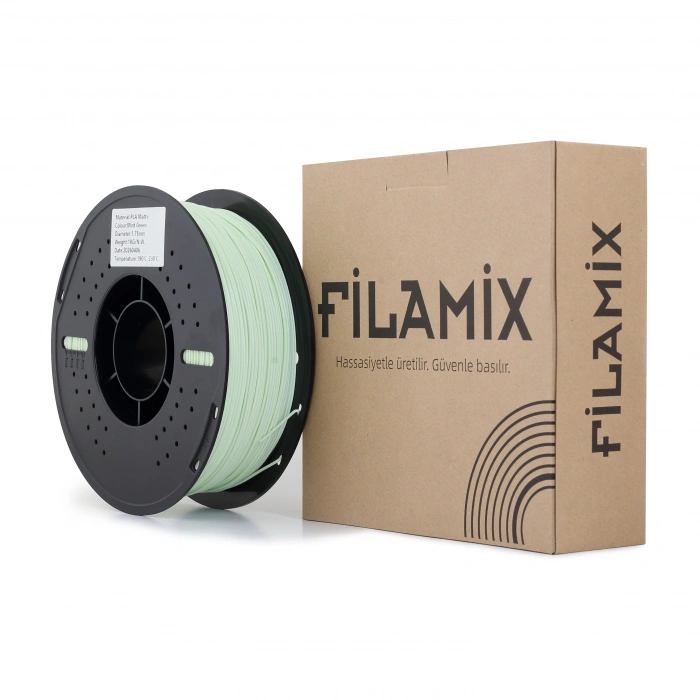 Filamix Mat PLA Nane Yeşili Filament 1kg 1.75mm