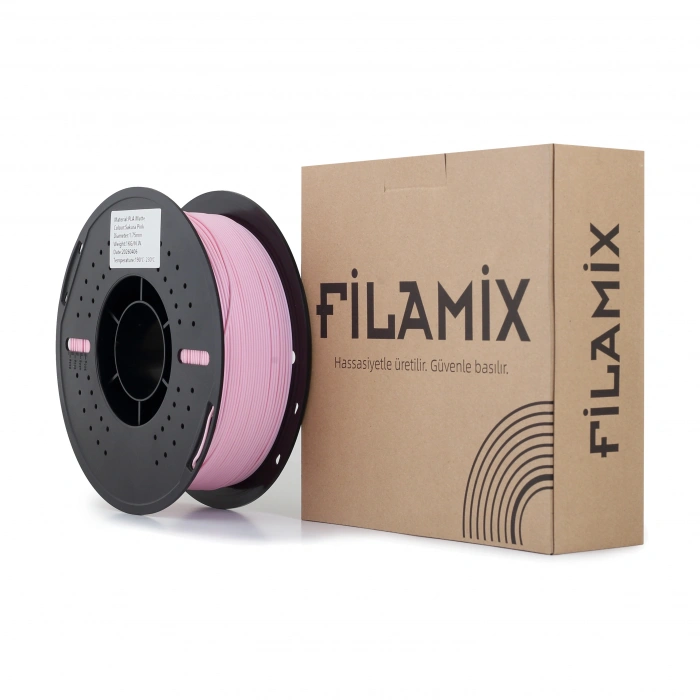 Filamix Mat PLA Sakura Pembe Filament 1kg 1.75mm