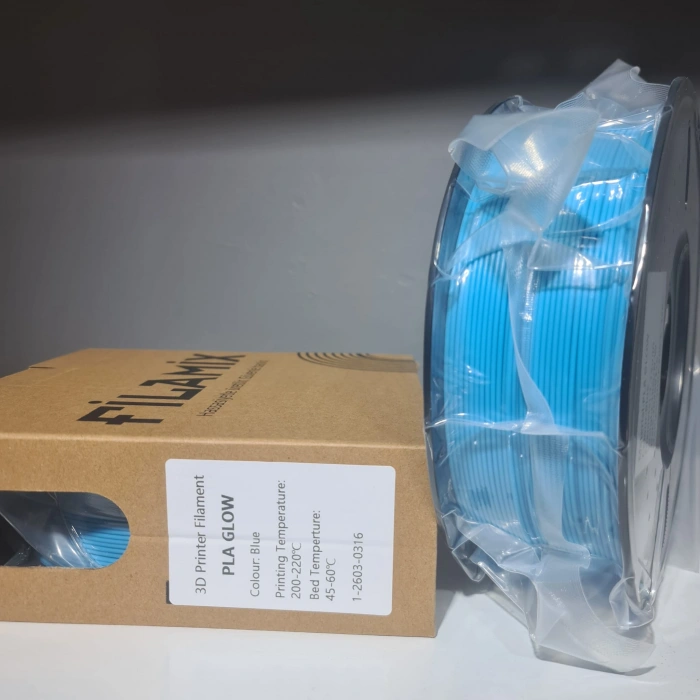 Fi̇lami̇x Pla Glow Mavi Filament 1kg 1.75mm