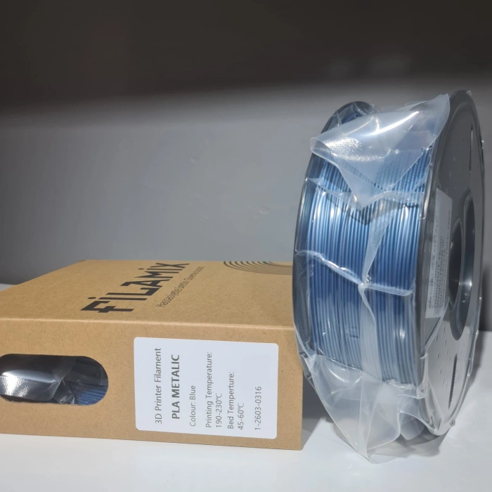 Filamix Pla Metalik Mavi Filament 1kg 1.75mm