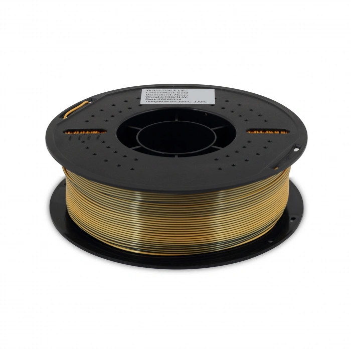 Filamix Silk PLA 2 Renk Siyah-Altın Filament 1kg 1.75mm