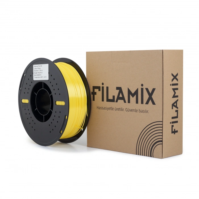 Filamix Silk PLA Sarı Filament 1kg 1.75mm