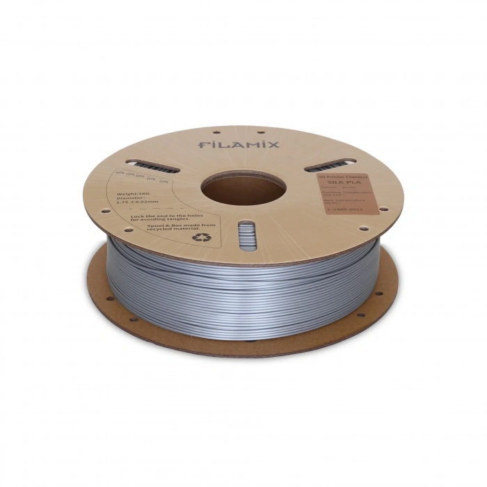 Filamix Silk Pla Silver (Gümüş) Filament