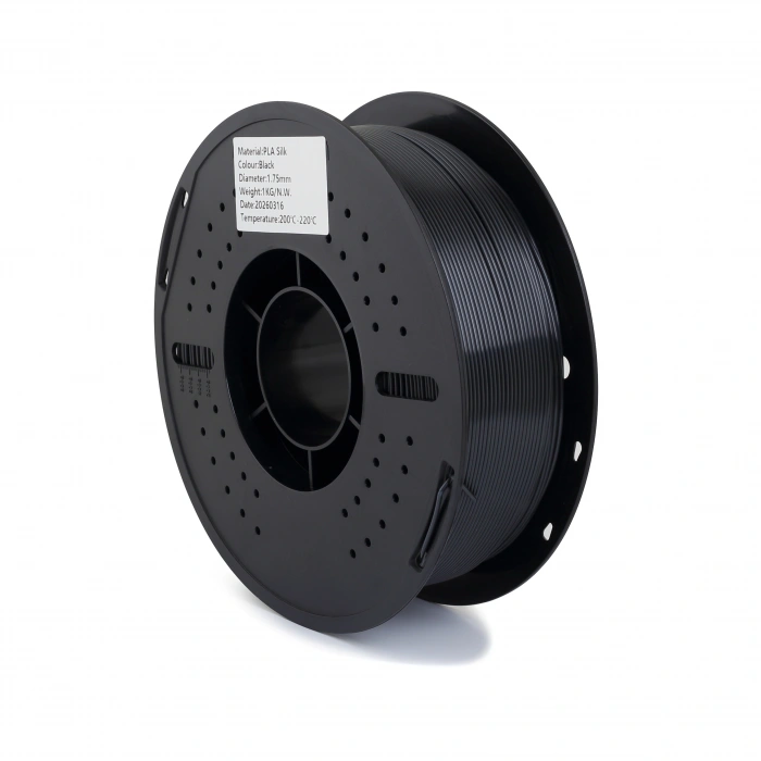 Filamix Silk PLA Siyah Filament 1kg 1.75mm