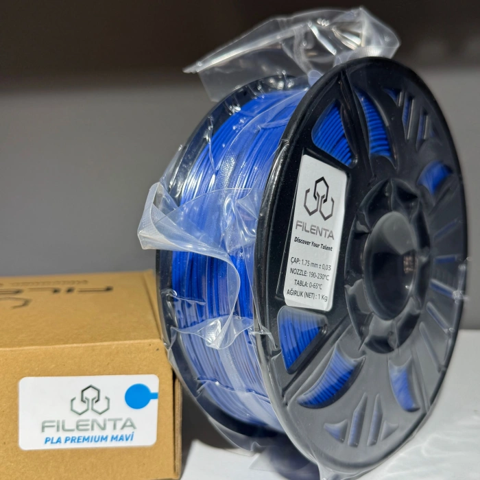 Filenta PLA Premium Mavi Filament 1kg 1.75mm