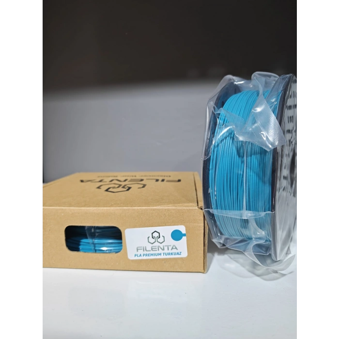 Filenta PLA Premium Turkuaz Filament 1kg 1.75mm