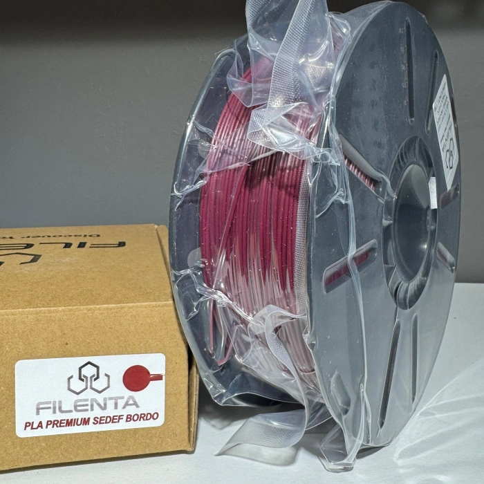 Filenta PLA Sedef Bordo Filament 1kg 1.75mm