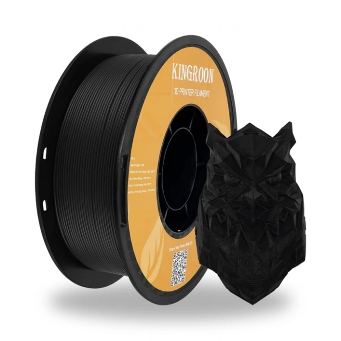 Kingroon HS Pla Siyah Filament 1kg 1.75mm