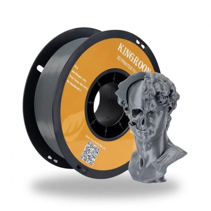 Kingroon PLA Gri Filament