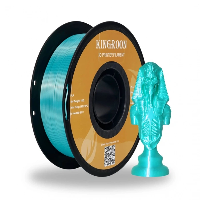 Kingroon Silk PLA Yeşil Filament