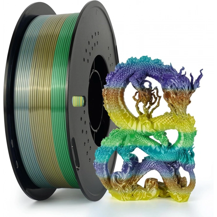 Kingroon Silk Pla Gökkuşağı ( Rainbow ) Forest Filament