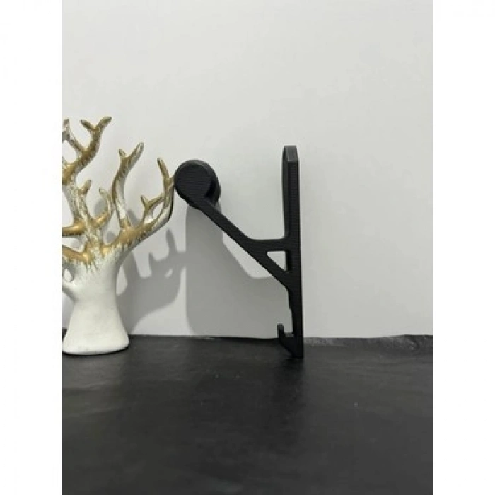 Motosiklet Bisiklet Scooter Kask Duvar Askısı - Kask Tutucu Aparat (Vida ve Dübel Dahil) - Ekipman Düzenleyici