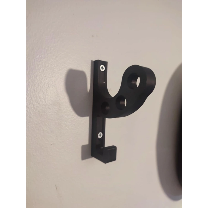 Motosiklet Bisiklet Scooter Kask Duvar Askısı - Kask Tutucu Aparat (Vida ve Dübel Dahil) - Ekipman Düzenleyici