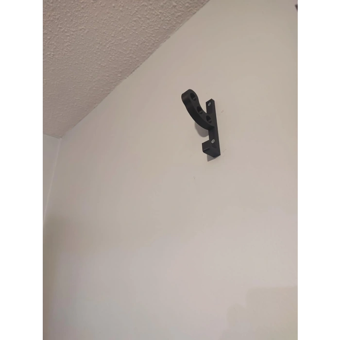 Motosiklet Bisiklet Scooter Kask Duvar Askısı - Kask Tutucu Aparat (Vida ve Dübel Dahil) - Ekipman Düzenleyici