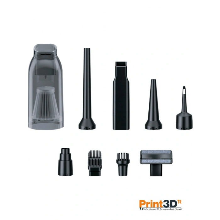 Şarjlı El Süpürgesi 2 - Dijital Gösterge - 3 Kademeli, vakum + üfleme, Kompakt tasarım