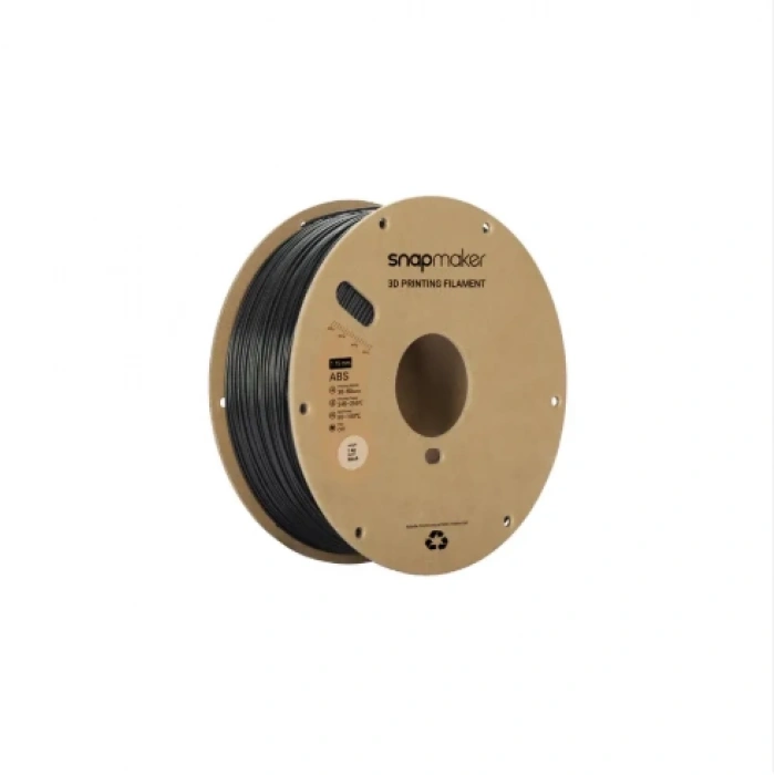 Snapmaker Siyah ABS Filament 1.75mm 1kg