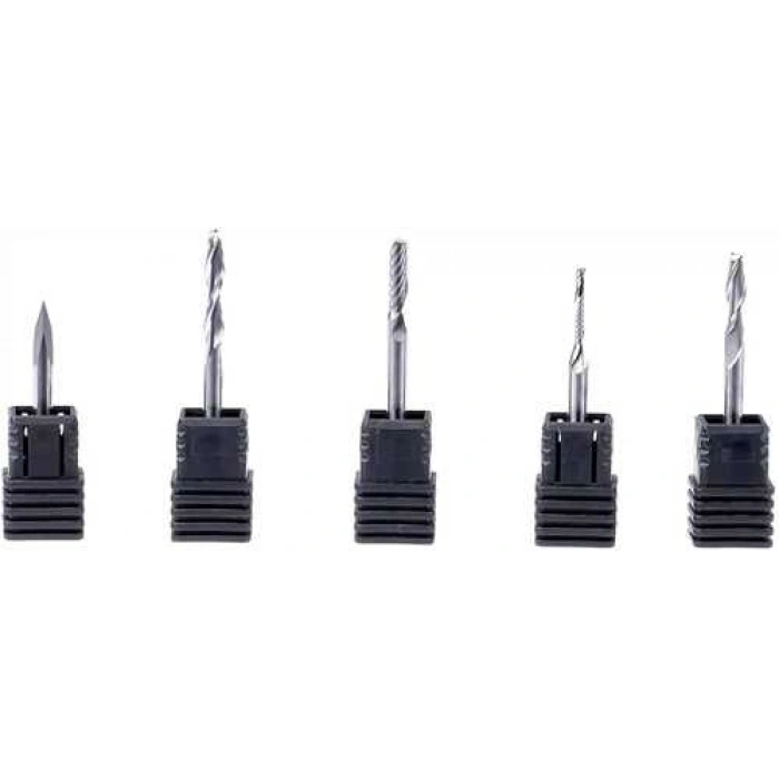 Snapmaker CNC Bits 5 Bits (CNC Freze Uçları 5Li Set) - Original, 2.0, Artisan