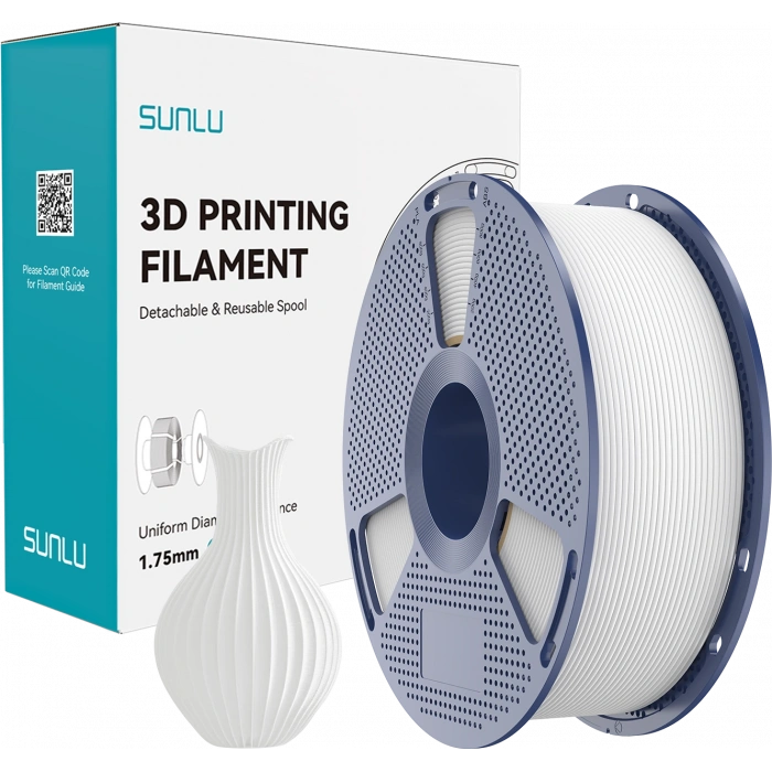 Sunlu Pla Beyaz Filament 1kg 1.75mm