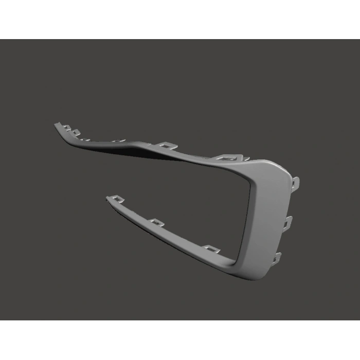 T-Roc Uyumlu Krom Sis Farı Çerçevesi (sağ,sol 2 adet) - 3D Yüksek Hassasiyetli Baskı