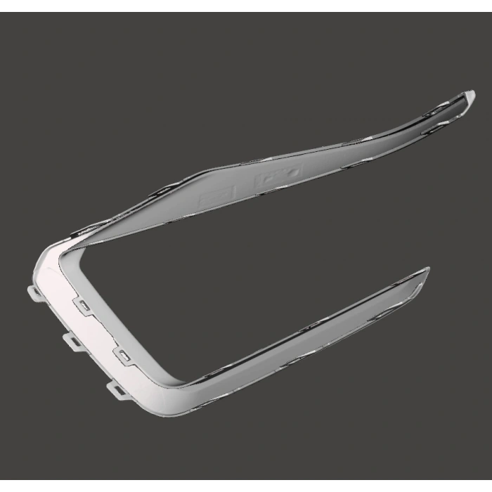 T-Roc Uyumlu Krom Sis Farı Çerçevesi (sağ,sol 2 adet) - 3D Yüksek Hassasiyetli Baskı