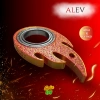 Spinkey Alev Stres Çarkı Anahtarlık - Alev Motifli Özel Tasarım - Rulmanlı Karambit Stili Fidget Spinner