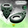 Spinkey Shuriken Stres Çarkı Anahtarlık - Ninja Yıldızı Tasarımlı Rulmanlı Fidget Spinner - EDC Aksesuar
