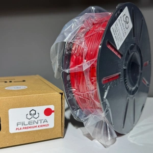 Filenta PLA Premium Kırmızı Filament 1kg 1.75mm