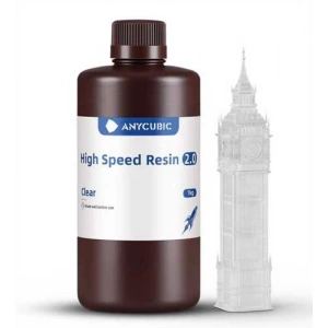 Anycubic High Speed 2.0 Şeffaf Reçine 1kg