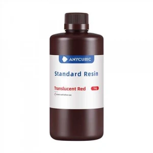 Anycubic Standard Reçine Şeffaf Kırmızı 1kg [SPTTR]