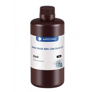 Anycubic Siyah Water-Wash ABS-Like Resin 3.0 Reçine 1kg
