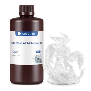 Anycubic Water-Wash ABS-Like Reçine 3.0 Şeffaf 1000g