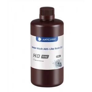 Anycubic Water-Wash ABS-Like Resin 3.0 HD Koyu Gri Reçine 1kg