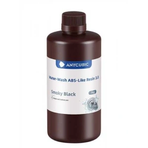 Anycubic Water-Wash ABS-Like Resin 3.0 Dumanlı Siyah Reçine 1kg