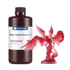 Anycubic Suda Yıkanabilir Reçine Kırmızı