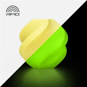 Bambu Lab PLA Glow Karanlıkta Parlayan Sarı Filament - X1 / P1 / A1 1.75mm