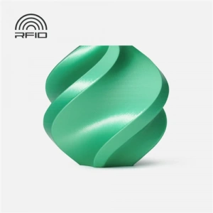 Bambu Lab PLA Silk Yeşil Filament 1.75mm 1kg