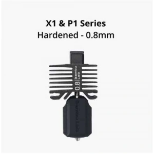 Bambu Lab Hotend With Hardened Steel Nozzle 0.8 mm - P1 (Hotend Sertleştirilmiş Çelik Nozül 0.8 mm) - P1 Serisi, X1C