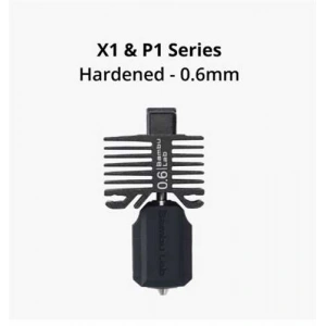 Bambu Lab Hotend With 0.6 mm Hardened Steel Nozzle (Hotend 0.6 mm Sertleştirilmiş Çelik Nozül) - P1 Serisi, X1C