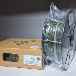 Filenta PLA Premium Haki Yeşil Filament 1kg 1.75mm