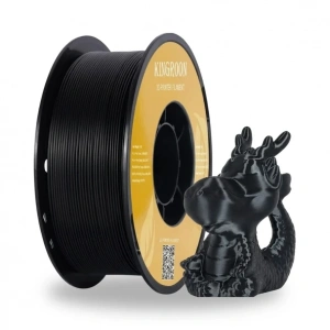 Kingroon Silk PLA Siyah Filament 1kg 1.75mm
