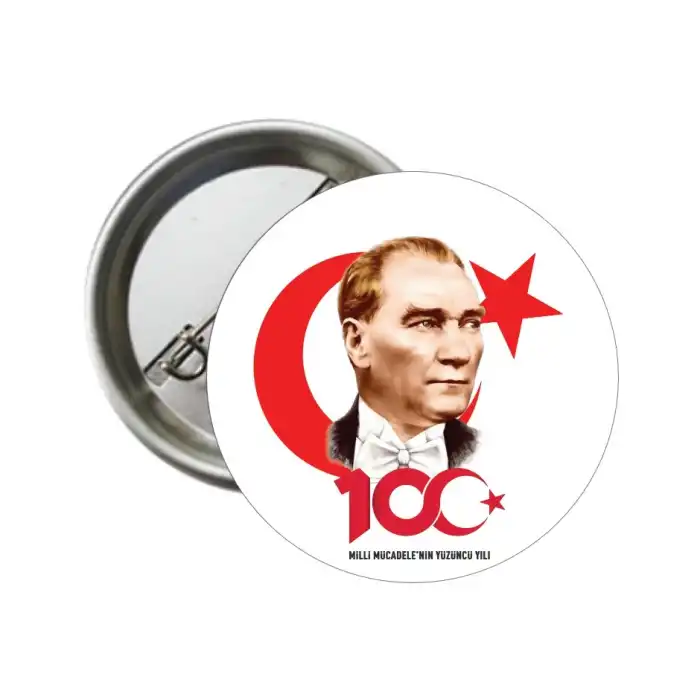 Cumhuriyetimizin Yüzüncü Yılı Rozeti