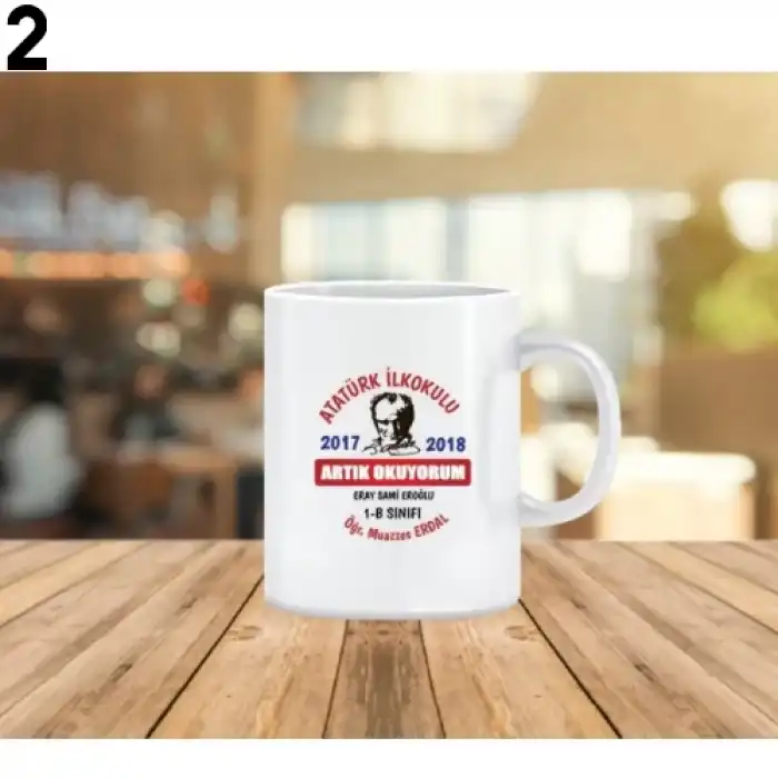 Artık Okuyorum Baskılı Kupa