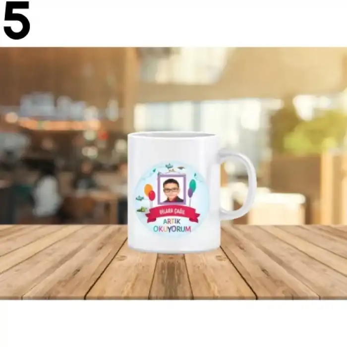 Artık Okuyorum Baskılı Kupa