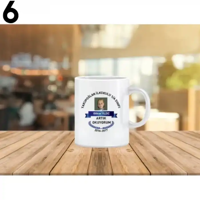 Artık Okuyorum Baskılı Kupa