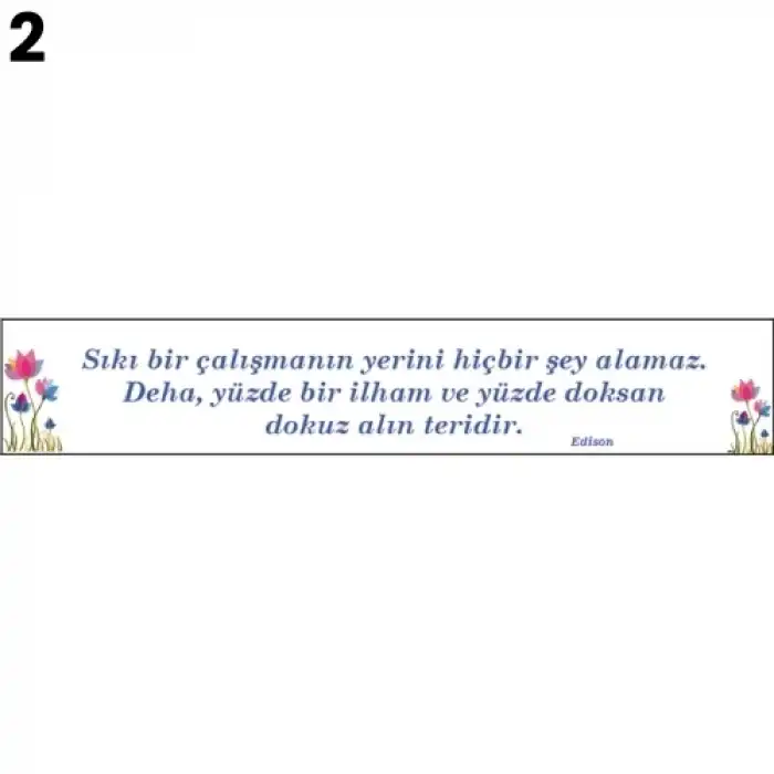 Değerlerimiz Kiriş Yazısı Modelleri